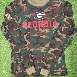 Nike Georgia Camo Long Sleeve Shirt